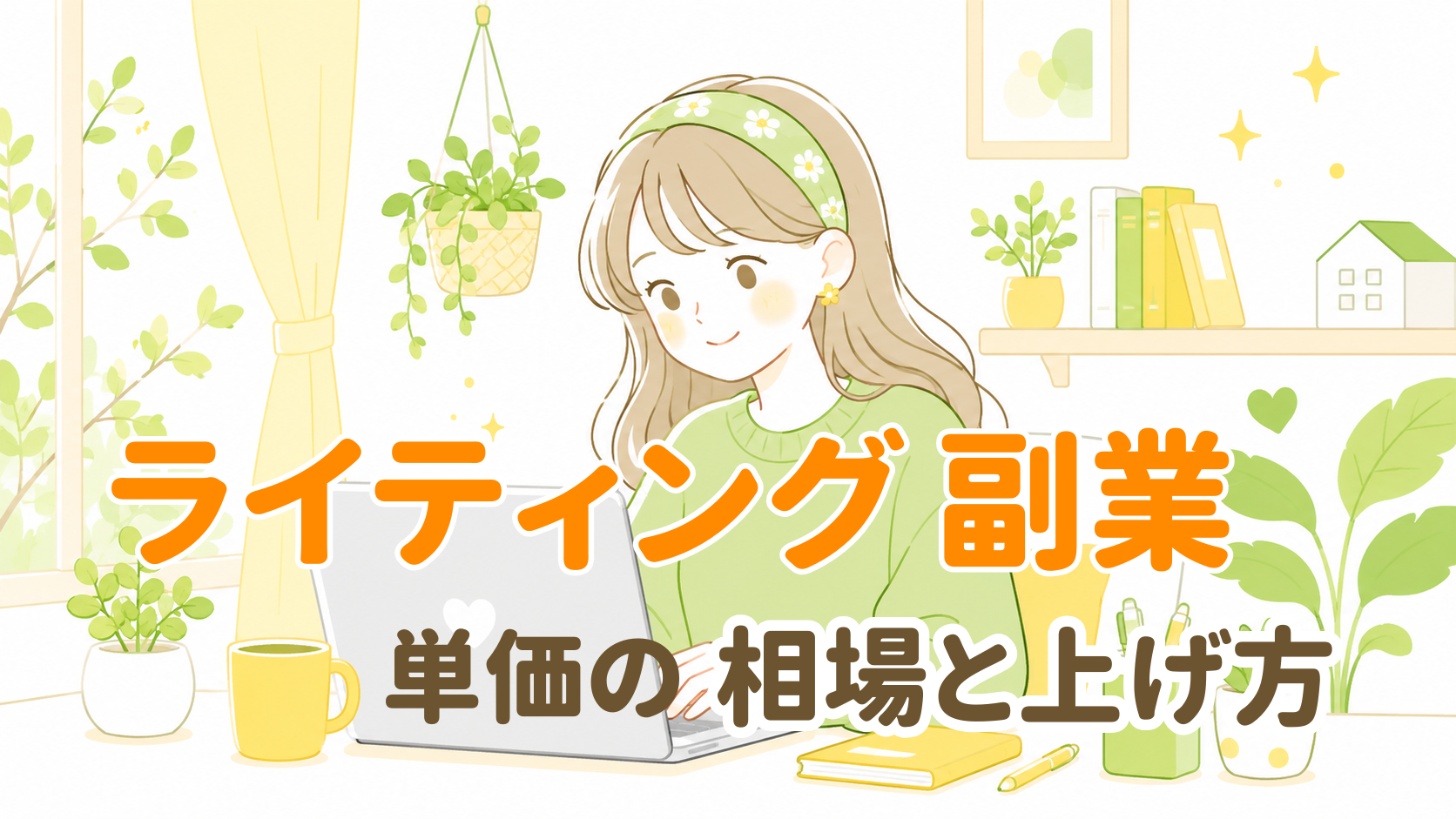 ライティング副業 単価の相場と上げ方